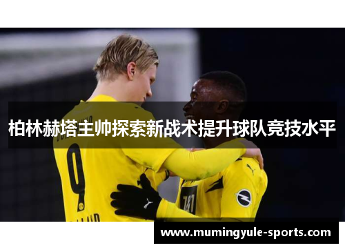 柏林赫塔主帅探索新战术提升球队竞技水平